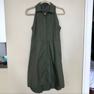 Banana Republic Olive Green Tank Dress - Size 4